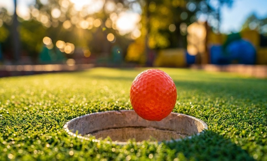 Image 8: Enjoy mini golf and batting cage fun for 2 or 4 rounds
