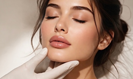 Lip Enhancement with Lip Flip- Half Syringe of Lip Filler with Evolysse and Lip Flip with Jeuveau - Without Spot or Wrinkle