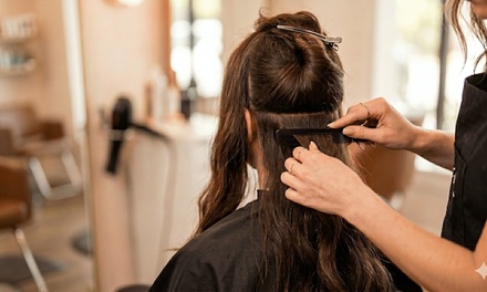 Luxury Hair Extension Consultation + Custom Color Match - Tu Organics Salon