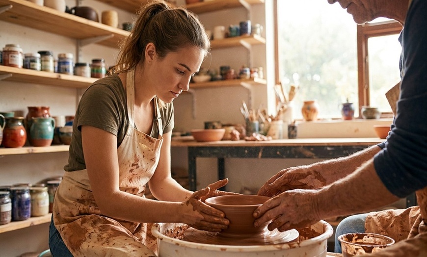 Image 4: Pottery Wheel Class Deals & Discounts: 90-Minute Class