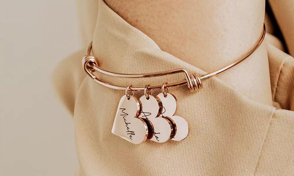 Personalized 1- or 2-Pack Custom Jewelry: Elegant & Heartfelt Gifts