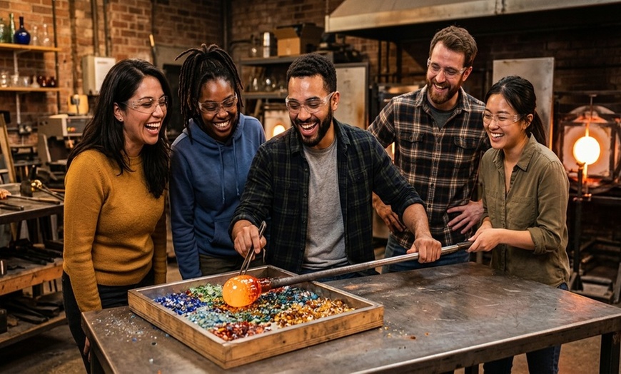 Image 7: Craft Your Own Blown Glass Pumpkin in a Hands-On Workshop