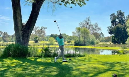 18-Hole Round of Golf with Cart and Range Balls for 1 Person, valid Sun after 12:00pm - Carlton Oaks Golf Club - Santee