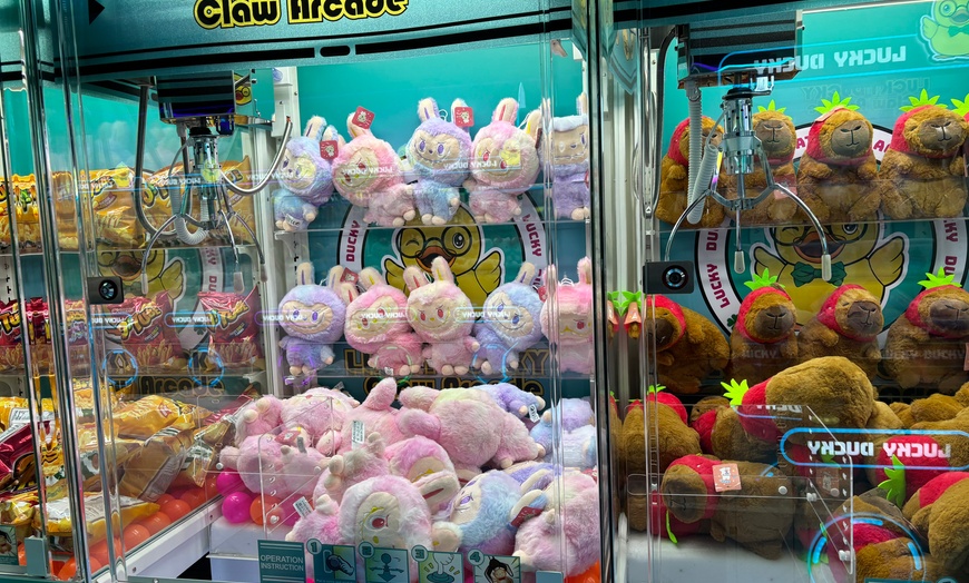 Image 8: Win Plushies & Collectibles with Tokens for Claw Arcade!