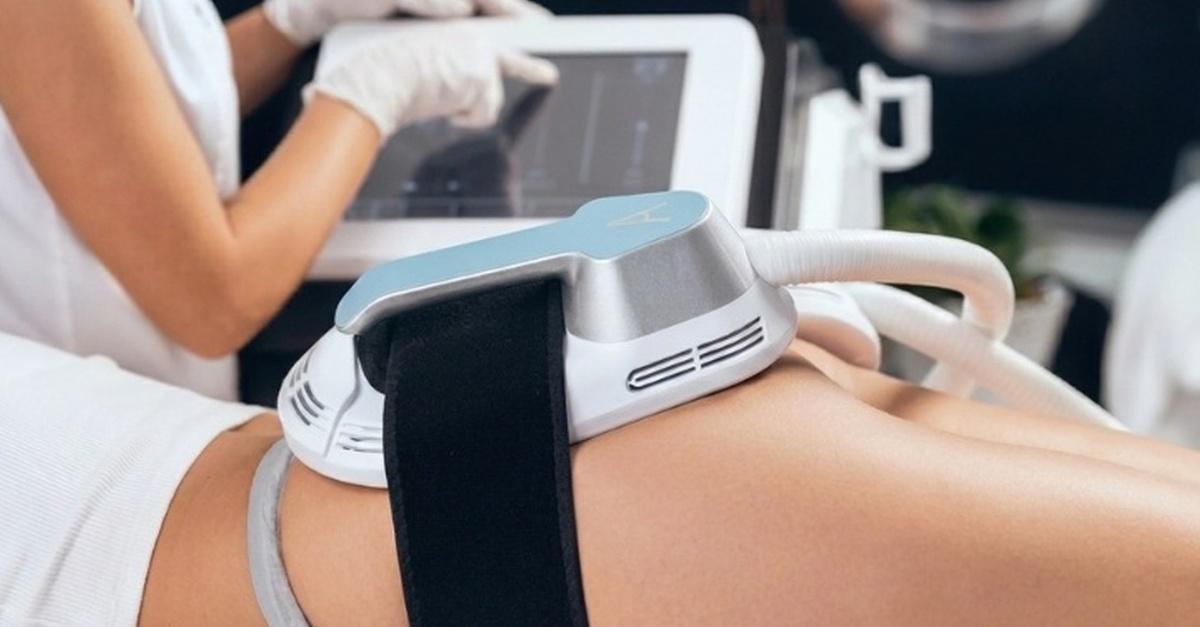 Sesión de body sculpt para tratamiento corporal en Zaragoza