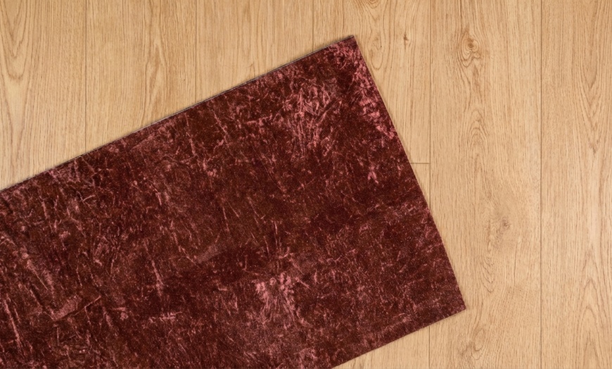 Image 10: Tapis de cuisine en polyester effet velours
