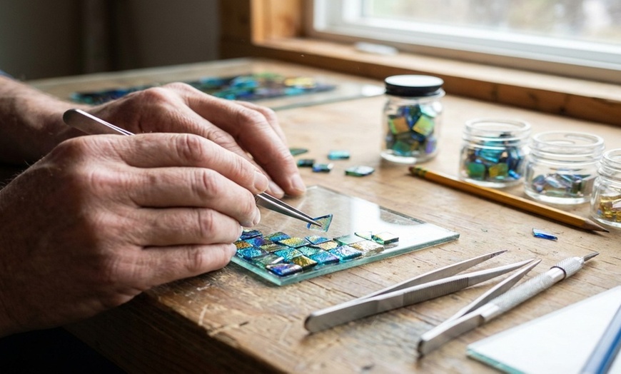 Image 3: Create Your Unique Masterpiece: Fused Art Class 