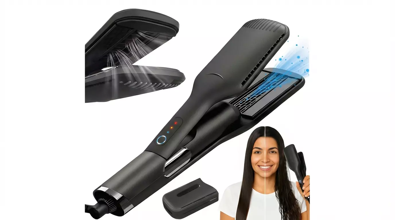 2-in-1 Haar-Trockner & -Glätter