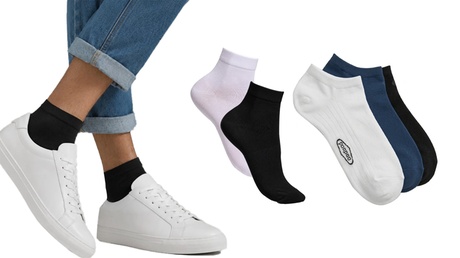 Pompea Bike Socks Uomo Cotone Pompea Art. 1948 Nero 12 pezzi 43,46, Black