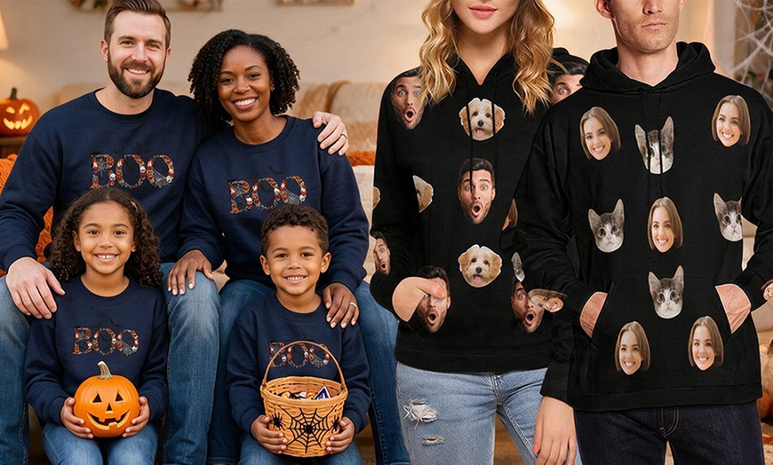 Image 18: Personalize a unisex hoodie for the perfect gift or stylish comfort!
