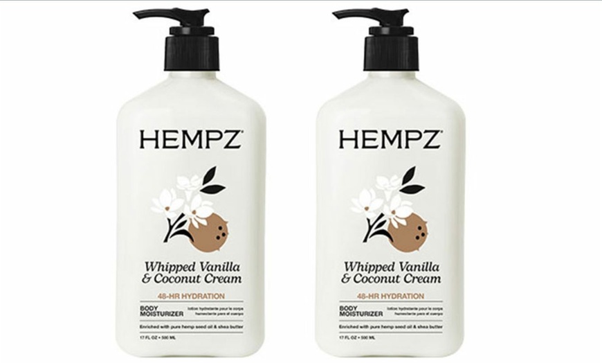 Image 46: Hempz Herbal Body Moisturizer Lotion 17oz each (2 or 3 Pack) 