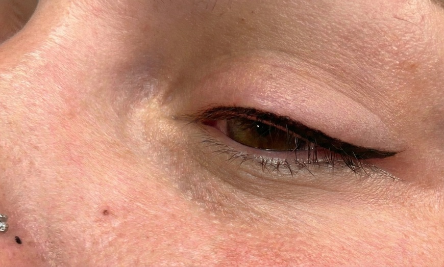 Image 3: Micropigmentación en eyeliner o labios completos para 1 persona