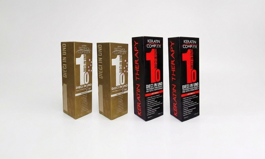 Image 4: 1 o 2 confezioni di trattamenti viso o capelli 10 in 1 Retinol Complex