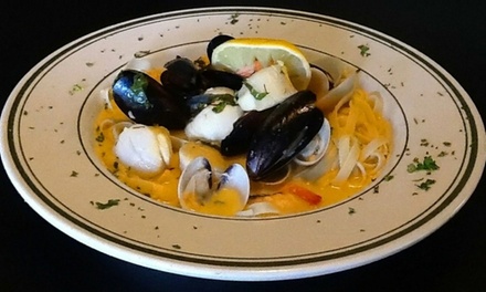 Italian Dinner for Two People with Bottle of Wine - Mamma Susanna's Ristorante Italiano