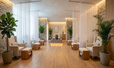 One 60-Min Foot Reflexology with Hot stone + Essential Oil and Foot Soak for One Person - No 1 Massage Therapy
