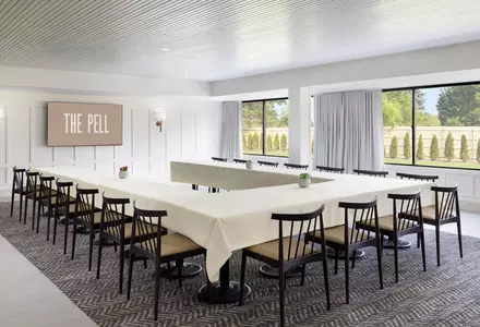 Business center and meeting rooms