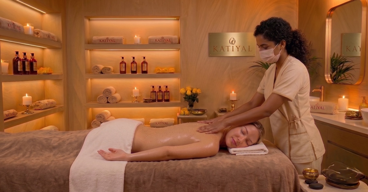 Masaje relajante con peeling corporal en Tenerife
