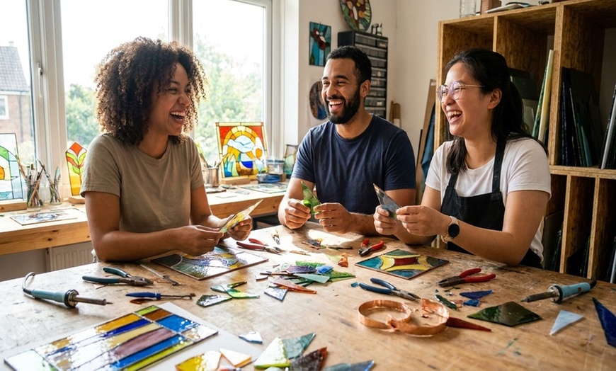 Image 5: Create Your Unique Masterpiece: Fused Art Class 