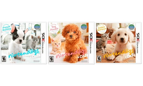 Nintendogs Plus Cats Game of Choice - Nintendo 3DS Nintendogs Cats: French Bulldog &New Friends in rgb