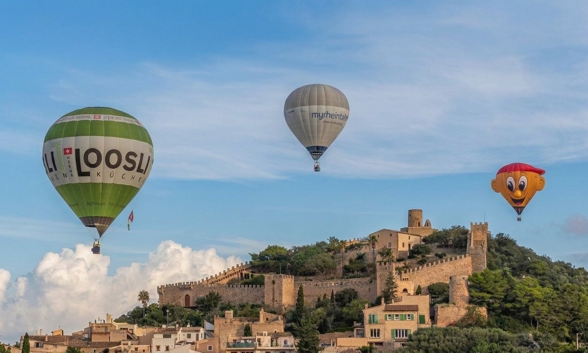 Paseo en globo para 1 o 2 personas en Mallorca