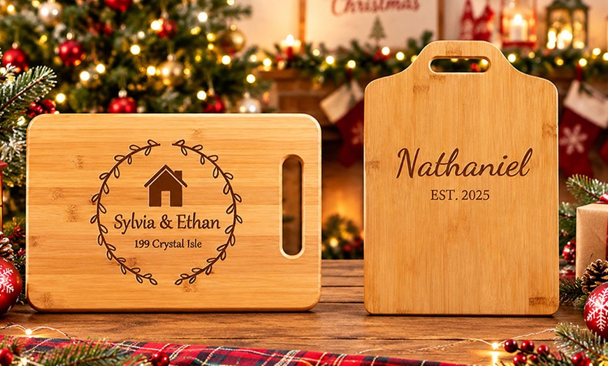 Image 7: One Or Two Custom Cutting Board from Justyling