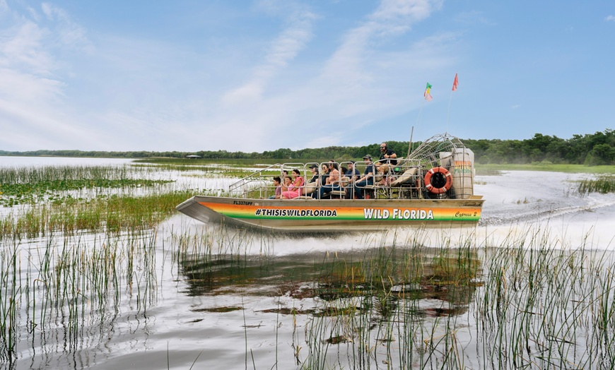 Image 8: Wild Florida Gator Park Admission with Options for Lunch Air Boat Ride
