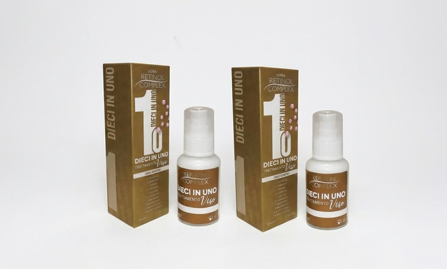 Image 3: 1 o 2 confezioni di trattamenti viso o capelli 10 in 1 Retinol Complex