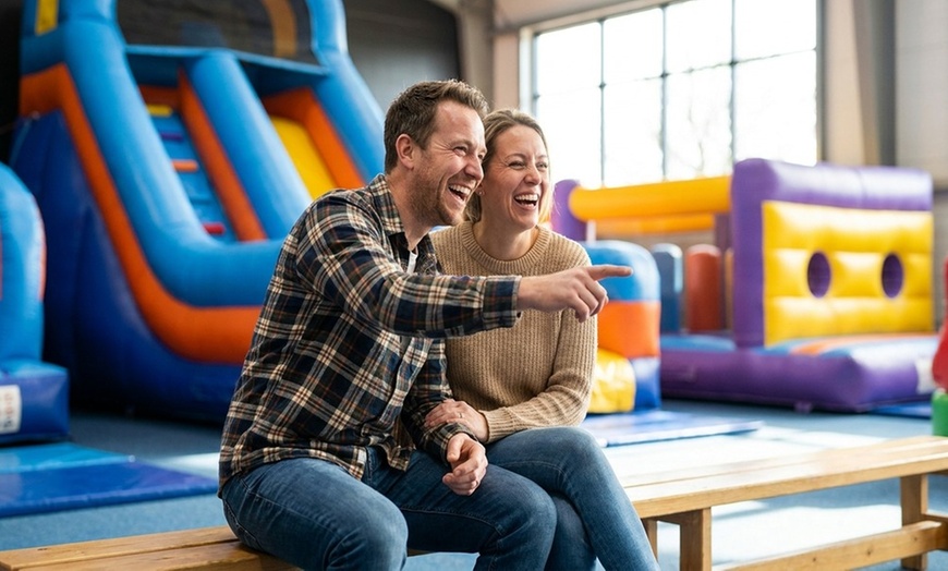 Image 4: Bounce into 10,000 Sq Ft of Fun Adventure: All-Day Passes for Two
