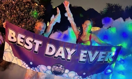 2 Hour Backyard Foam Party Up to 45 People - Cowtown Foam