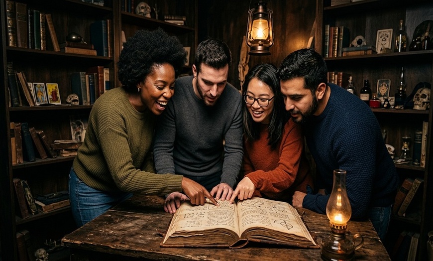 Image 2: Immersive Paranormal Escape Room Adventure