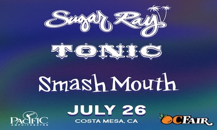 One Ticket - Rear Terrace on July 26, 2026 - Pacific Amphitheatre - Costa Mesa