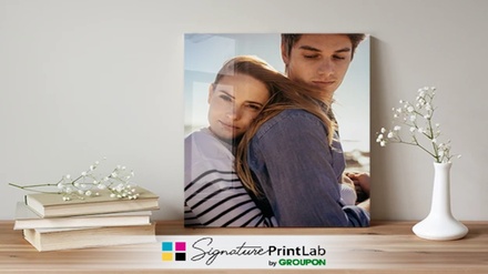 One | 8" x 8" | Custom Acrylic Print - SignaturePrintLab.com