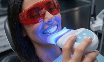 LED Teeth Whitening Treatment with Hydrogen Peroxide - Beauty Bar at Summerlin