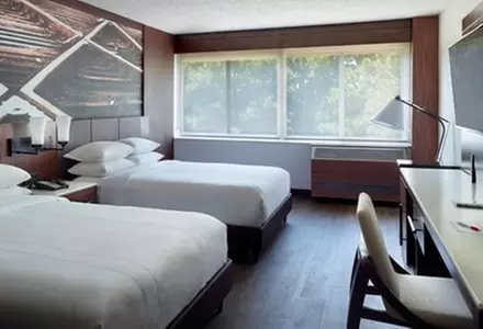 Double Beds Guest Room