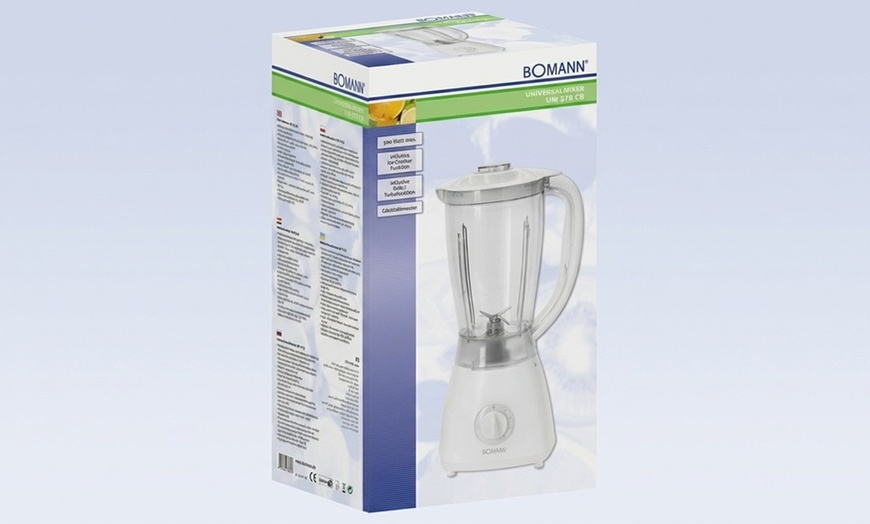 Image 3: Blender Bomann UM 378 CB blanc de 1,5 litre
