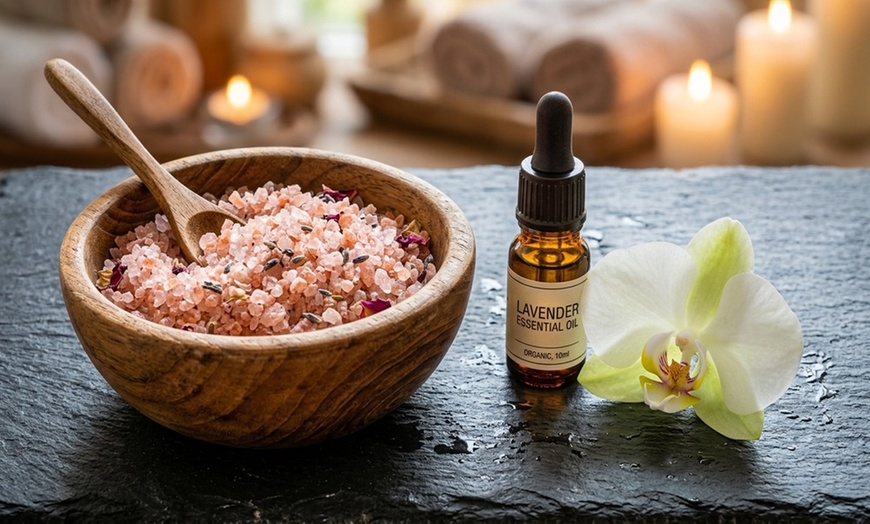 Image 5: Signature or Couple's Signature Foot Massage w/ Himalayan Salt Scrub