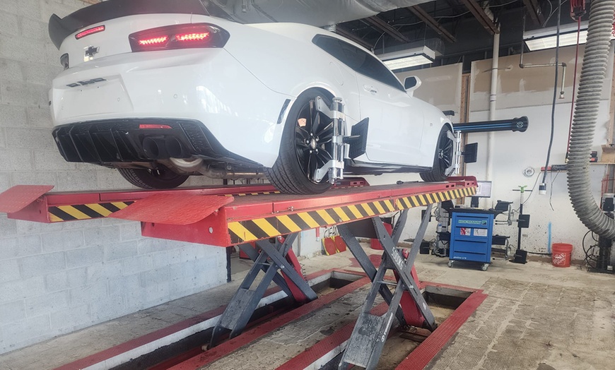 Image 3: Brake Service: Pad Change (2 Wheels) or Full Pads/Rotors Replacement