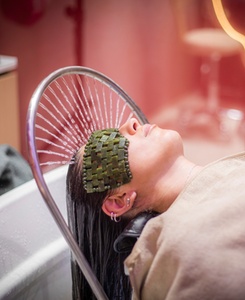 60-Minute Luxury Head Spa with Halo Waterfall, Mini Facial & LED Therapy - Nova Nail Lounge