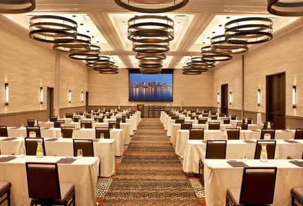 Business center and meeting rooms