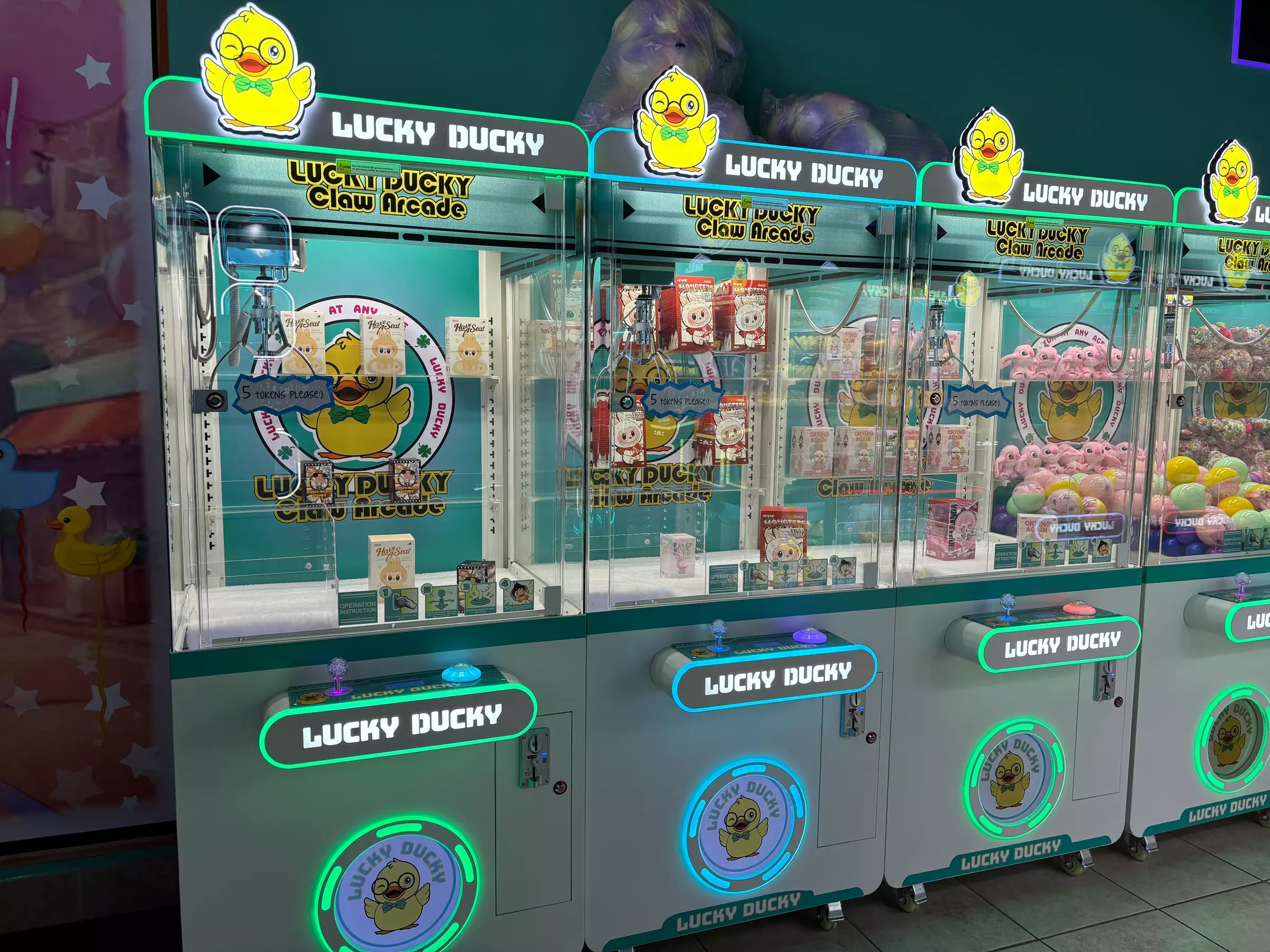 Win Plushies & Collectibles with Tokens for Claw Arcade!