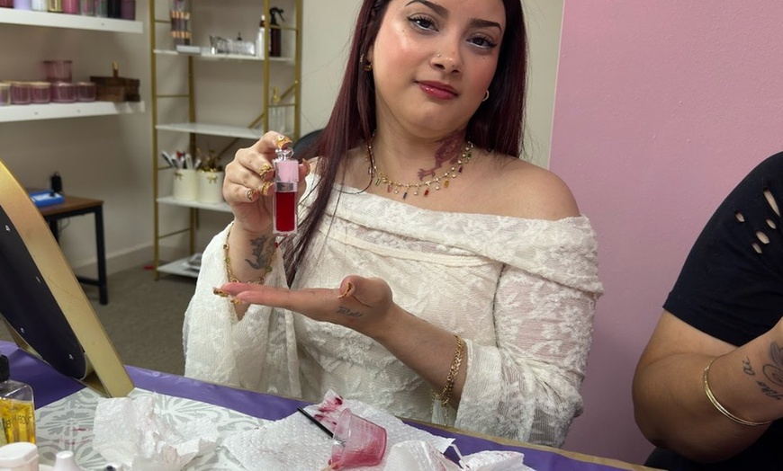 Image 7: Custom Crafting Workshops – Candles, Perfume, Soap, or Lip Gloss