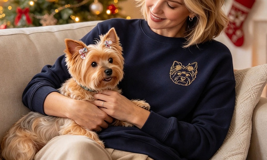 Image 7: Personalize a unisex hoodie for the perfect gift or stylish comfort!
