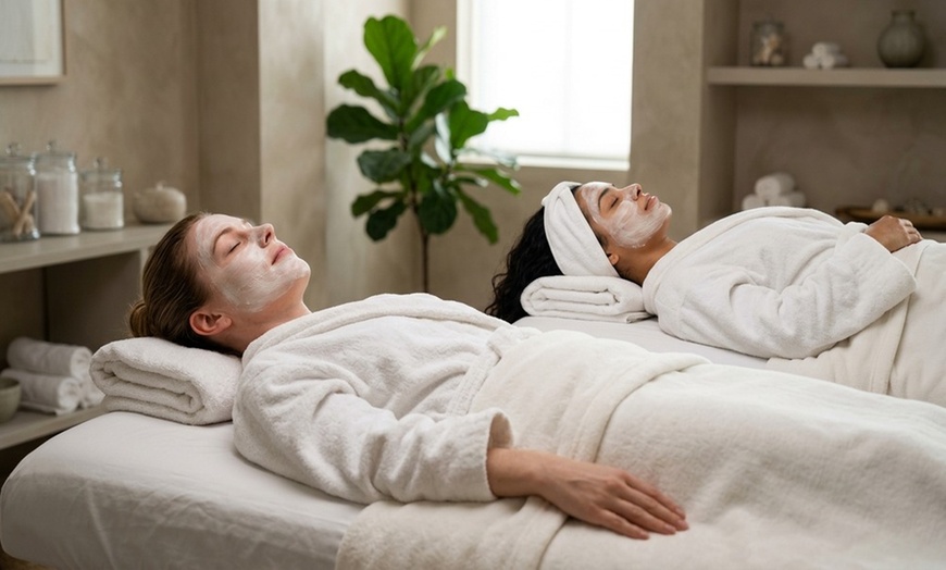Image 6: Enjoy a Relaxing Spa Day with Facials and Massages for Two
