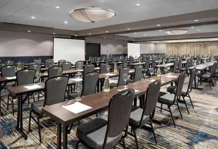 Business center and meeting rooms