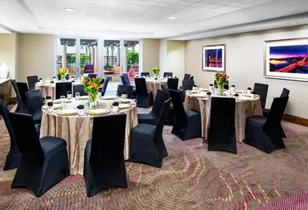 Business center and meeting rooms