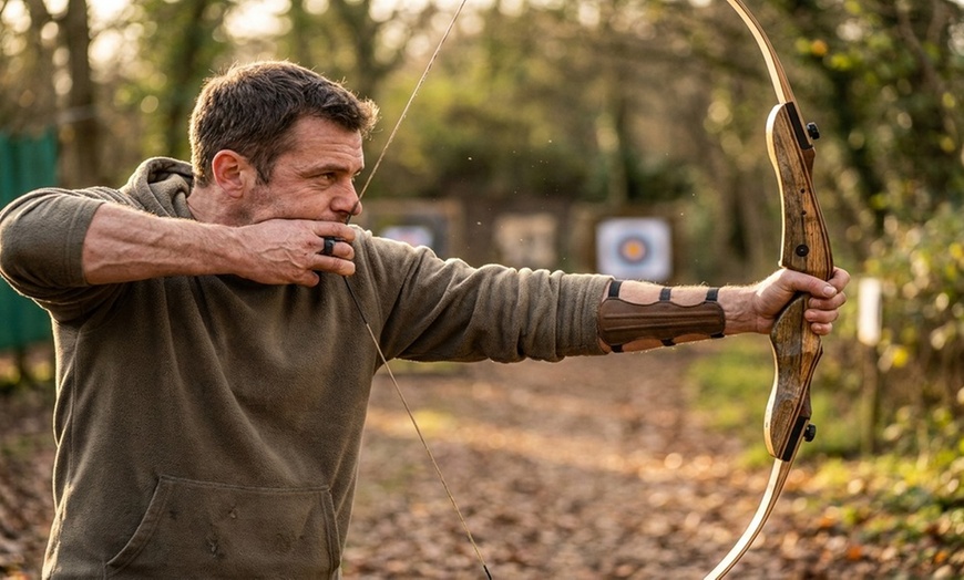Image 3: Date Night Archery Package with Expert Coaching