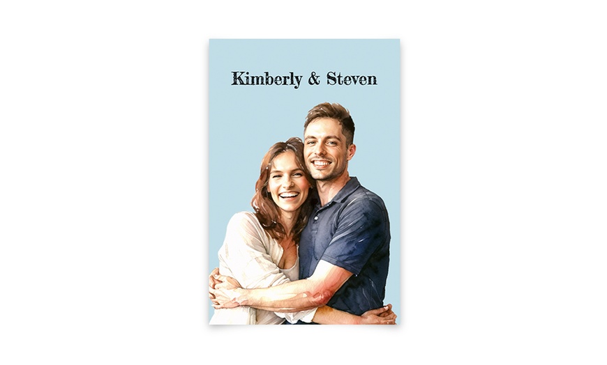 Image 30: Custom AI Portrait Prints on multiple formats by SignaturePrintLab