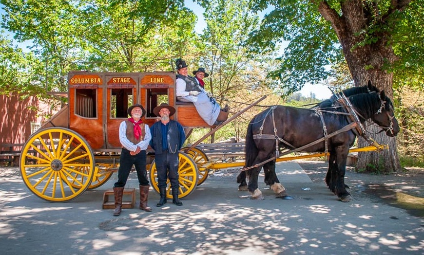 Image 2: Wild West Stagecoach Rides – Columbia State Historic Park