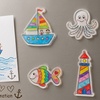 Image 18: Custom Photo Acrylic Fridge Magnets with Texts | Acrylic Gifts