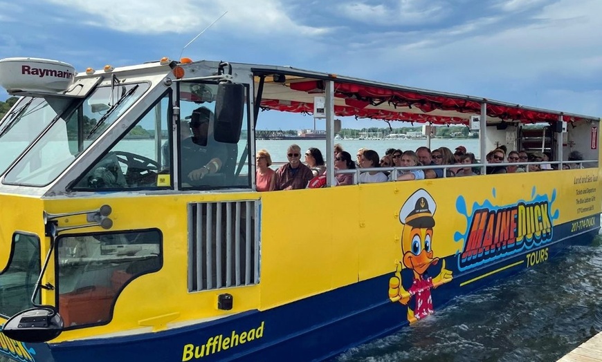 Image 2: Portland Duck Boat Tour: Land and Sea Adventure